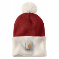 Carhartt czapka zimowa beanie czerwony rozmiar uniwersalny