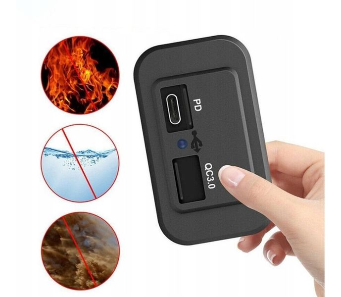 Ładowarka samochodowa do zabudowy 12V USB QC3.0; USB-C PD 3.0 zdjęcie 3