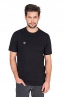 T-Shirt męski czarny Sajmon Rozmiar - M