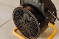 NAGRZEWNICA ELEKTRYCZNA DMUCHAWA FARELKA 3000W GRZEJNIK TERMOSTAT CORDOBA