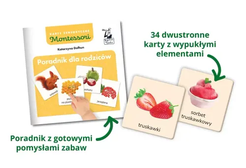 Karty sensoryczne Montessori. Przyroda na Arena.pl