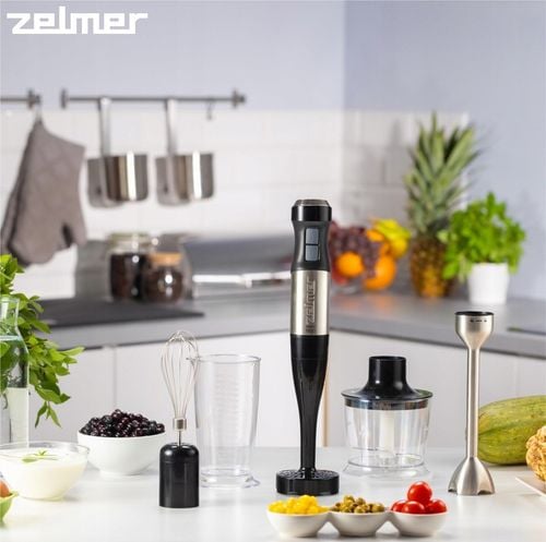 BLENDER RĘCZNY ZELMER KUCHENNY WIELOFUNKCYJNY MIKSER ROBOT TURBO 1800W na Arena.pl
