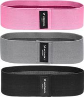 Wozinsky Hip Band WFB-01 różne poziomy oporu w zestawie wielokolorowy 3
