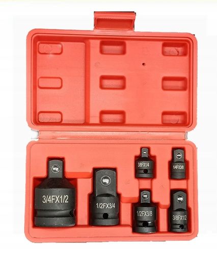 REDUKCJE ADAPTERY REDUKCYJNE 1/2 1/4 3/8 3/4 6 SZT mocne ONDRAGON na Arena.pl