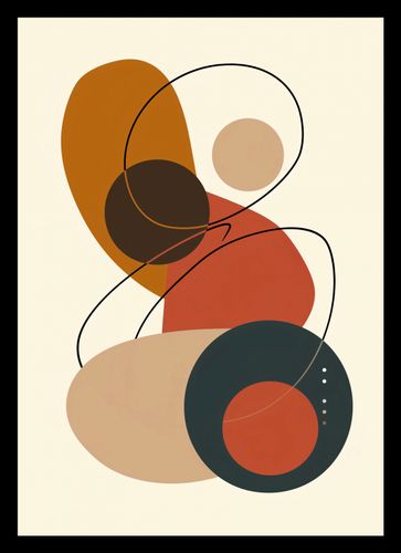 Plakat 21x29,7cm Geometria Harmonii na Arena.pl