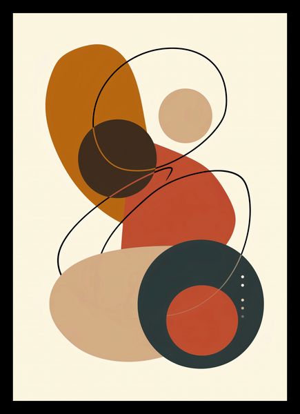 Plakat 21x29,7cm Geometria Harmonii zdjęcie 2