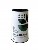 Matcha World Japońska Ceremonialna zielona herbata premium 30g