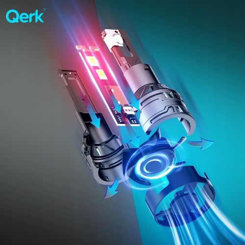 ŻARÓWKI LED H4 QERK E4 RETROFIT 120W 6000K MOCNE CANBUS ODCIĘCIE na Arena.pl