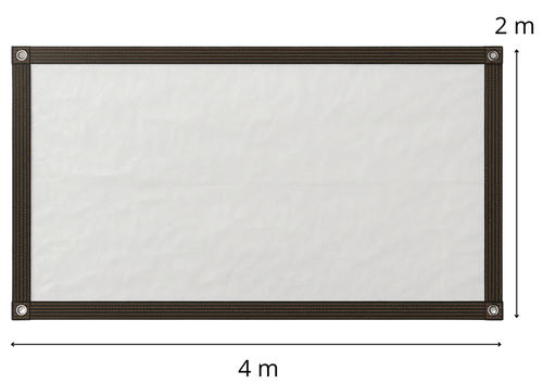 plandeka przezroczysta 2x4m 210g/m2 [plandeka2] na Arena.pl