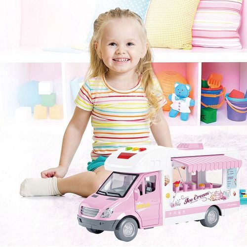 KAMPER DOMEK dla Lalek Lodziarnia ŚWIATŁO DŹWIĘK MARKIZA AKCESORIA MATADI na Arena.pl