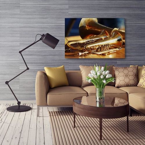 Obraz na płótnie - Canvas, Instrument dęty 80x60 na Arena.pl