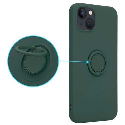 Etui Silicon Ring do Iphone 13 PRO MAX zielony na Arena.pl