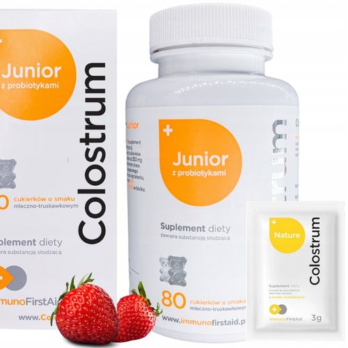 Colostrum JUNIOR cukierki 80 szt. na Arena.pl