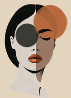 Plakat 40x55cm Dwie Strony Piękna