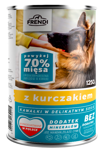 Frendi Kawałki W Delikatnym Sosie Z Kurczakiem 1250g na Arena.pl