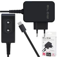 ZASILACZ ŁADOWARKA SIECIOWA DO LAPTOPA USB-C 3,25A 65W POWER DELIVERY 5-20V