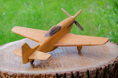 Duży model samolotu "P-51 Mustang" na Arena.pl