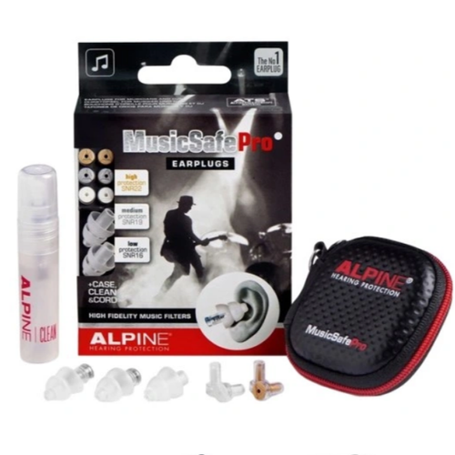 Zatyczki stopery do uszu na Koncert Impreze Alpine MusicSafe Pro Case Clear na Arena.pl