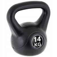 KETTLEBELL MAXXIVA 14 KG CZARNY OBCIĄŻENIE HANTLA KOMPOZYTOWA KULA