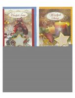 KARNET B6 BOŻE NARODZENIE Z OPŁATKIEM ŚWIECKI (10