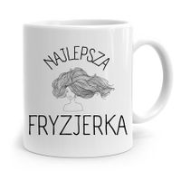 Kubek Dla Fryzjera Barbera Najlepsza Fryzjerka Z Nadrukiem Ze Zdjęciem