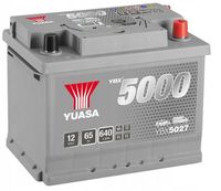 Akumulator Yuasa Silver 12V 65Ah 640A Prawy Plus