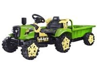 traktor z przyczepą na akumulator świeci | pa0234