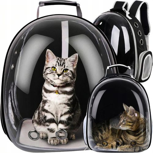 PLECAK DLA KOTA PSA TRANSPORTER PRZEZROCZYSTY WENTYLOWANY NA PSA NA KOTA na Arena.pl