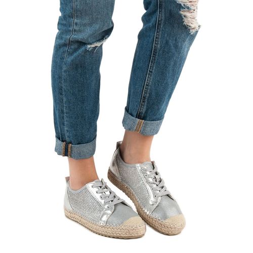 Ażurowe Sznurowane Espadryle r.38 na Arena.pl