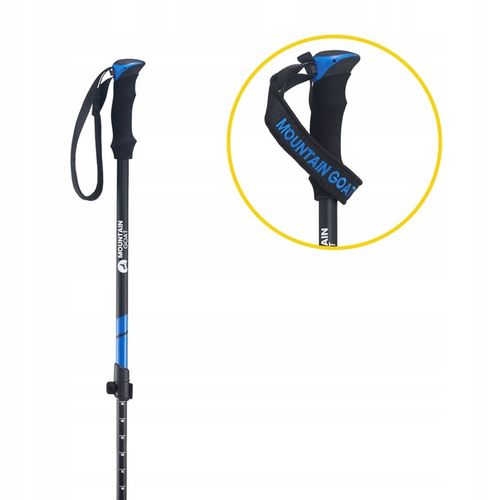 KIJE TREKKINGOWE NORDIC WALKING KIJKI REGULOWANE na Arena.pl