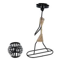 Świecznik dekoracyjny metalowy ART DECO Africa wzór B IALC-1