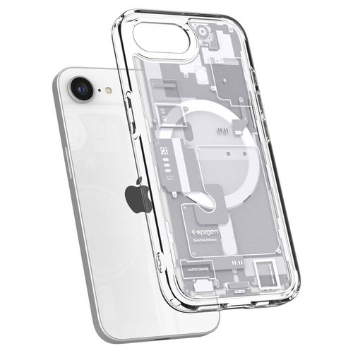 etui case na iphone 16e zero one ultra hybrid magsafe - białe na Arena.pl
