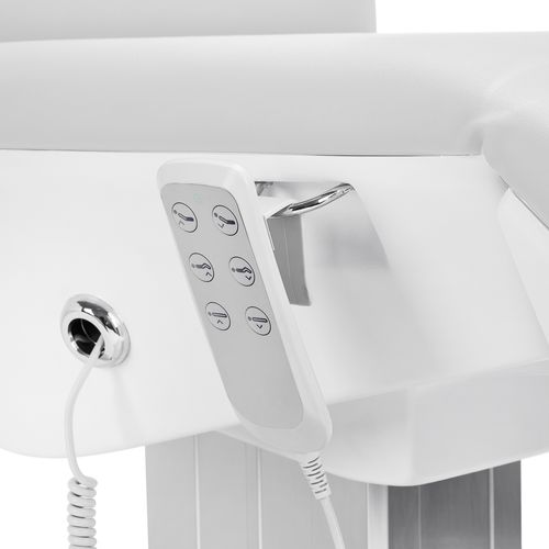 Fotel kosmetyczny elektr. 2240 Eclipse 3 siln. biały na Arena.pl