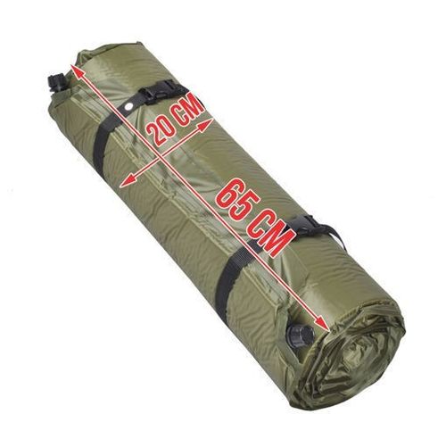 Materac samopompujący - zielony na Arena.pl