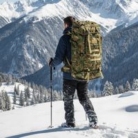 2X PLECAK BIWAKOWY TREKKINGOWY 100L ROZKŁADANY WYGODNE PAKIOWANIE SPRZĘTU