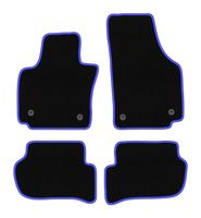 Dywaniki welurowe CARLUX-BLUE Seat Toledo III 2004-2012, czarne