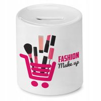 Skarbonka Kosmetyczki Fashion Make Up Prezent Z Nadrukiem Ze Zdjęciem