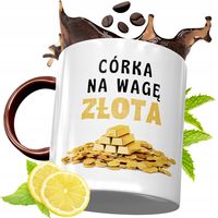 Kubek Bordowy Dla Córki Na Urodziny Prezent Z Nadrukiem Ze Zdjęciem