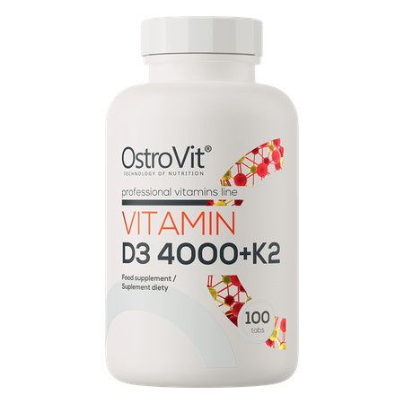 OSTROVIT Witamina D3 4000 + K2 (100 tabl.) zdjęcie 1
