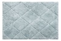 Dywanik łazienkowy bawełniany z kryształkami CHIC 50X70 szary