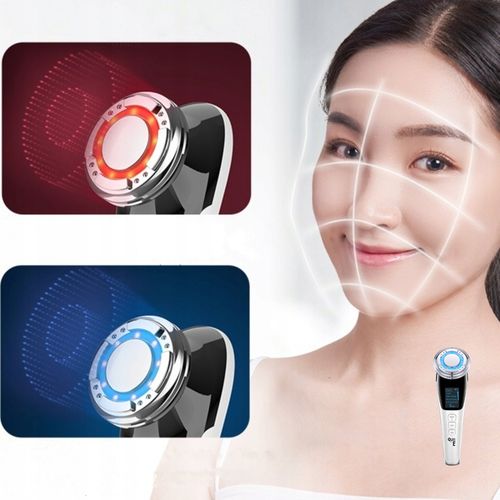 MEZOTERAPIA BEZIGŁOWA MASAŻER EMS TWARZY LIFTING 5w1 URZĄDZENIE DO MASAŻU na Arena.pl