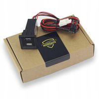 Ładowarka 2x USB VW T5 2003-2009 - RED Light