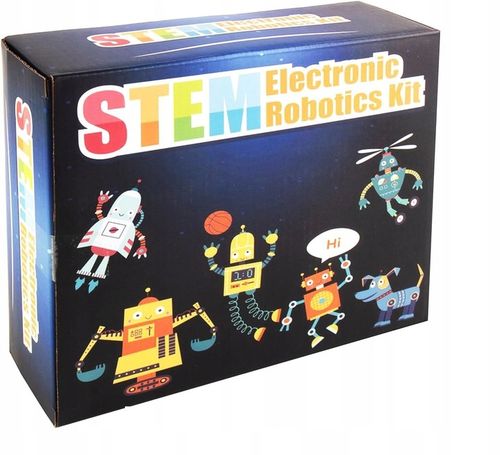 ZESTAW MAŁY ELEKTRONIK EKSPERYMENTY ZABAWKA ROBOT SAMOCHÓD ELEKTRYK NAUKA na Arena.pl