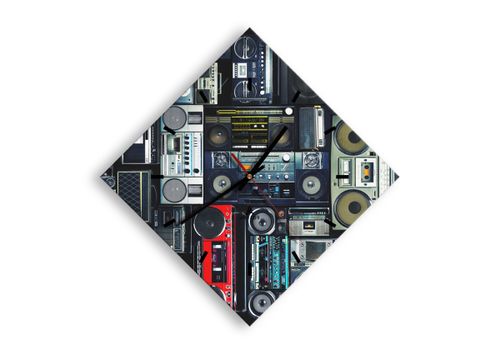 Zegar Ścienny - Technika Magnetofon - 30X30 Cm - C3Ad30X30-3875 na Arena.pl