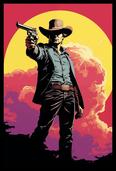 Plakat 30x45cm Strzelec z Epoki zdjęcie 2