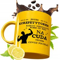 Złoty Kubek Premium Dla Korepetytora Prezent Z Nadrukiem Ze Zdjęciem