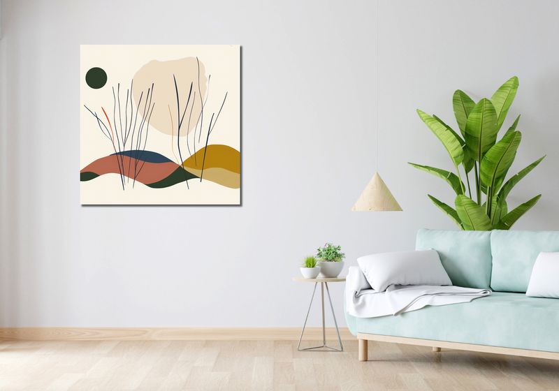 Obraz 90x90cm Szept Wiatrów zdjęcie 2