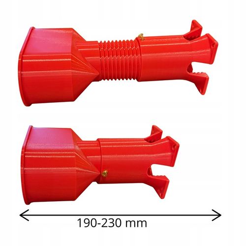 Podwójna puszka elektryczna do elewacji 200mm regulowana do styropianu na Arena.pl