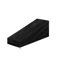 POKROWIEC NA LEŻAK CZARNY 200x75x75 cm