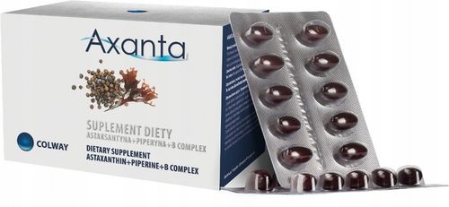 2x Axanta COLWAY 60 kaps. - Astaksantyna - Suplement Diety Colway na Arena.pl